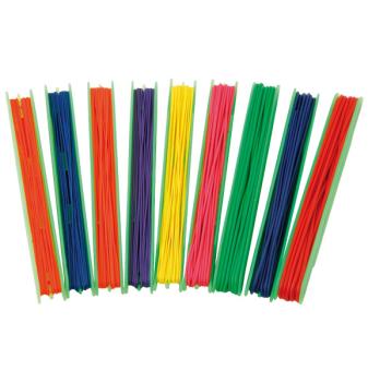Coloured pure latex elastic