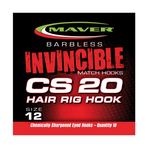 Invincible CS 20 Hair Rig Haken