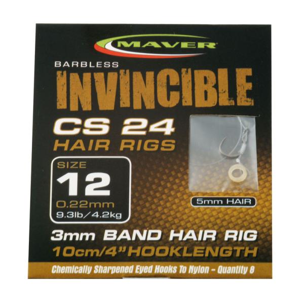 Invincible CS24 hair rigs